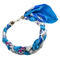 Šátek-náhrdelník Florina 299flo009-32.01 - modrobílý - 1/3