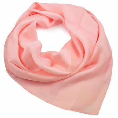 Šátek - růžový jednobarevný