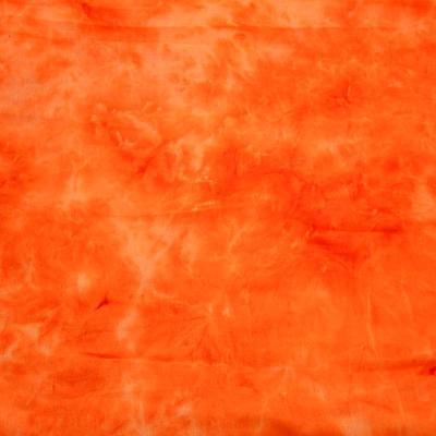 Tunelová šála 69tu002-11 - oranžová neonová batikovaná - 2